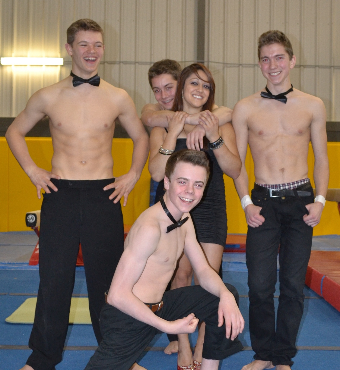 OAKVILLE GYMNASTICS CLUB TUMBLING PROGRAM Ab Contest Winners!