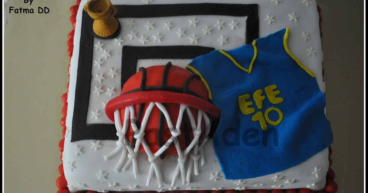 PastAden Butik Pasta Tasarım Basketbol Temalı Pasta
