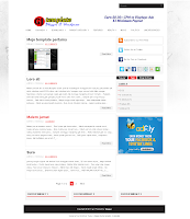 Free blogger template template cantik