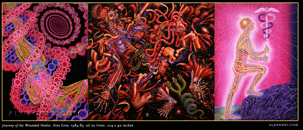 alex grey post by beth fleenor degenerate art stream