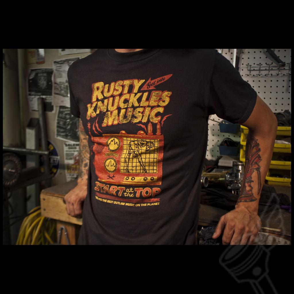 New Rusty Knuckles Merch, Order Now Rusty Knuckles Motors and Music for True Grit Characters