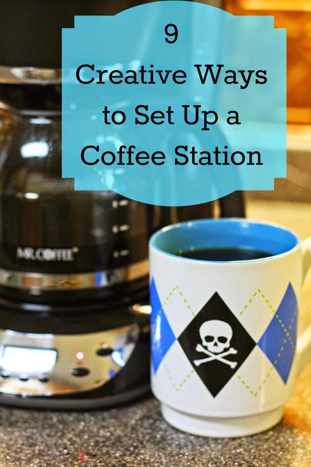 9 Creative Ways to Set up a Coffee Station