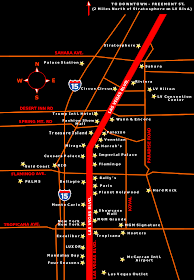 printable las vegas strip map 2011. las vegas strip map 2011.