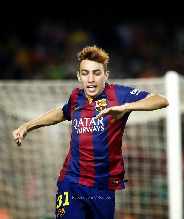 الاعب المغربي منير الحدادي أبرز الوجوه الجديدة في برشلونة الاعب المغربي منير الحدادي أبرز الوجوه الجديدة في برشلونة