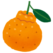 デコポンのイラスト