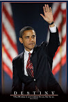 Barack Obama Destiny Poster