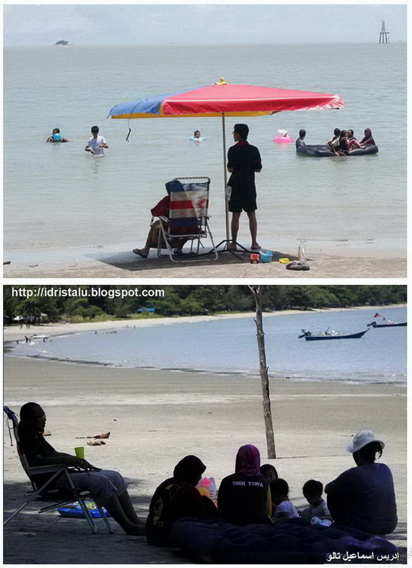 MANDI LAUT DI TELUK SENANGIN 2012