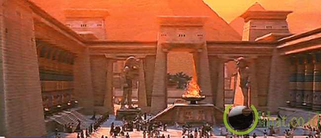 The Mummy hadirkan banyak bangunan bersejarah Mesir