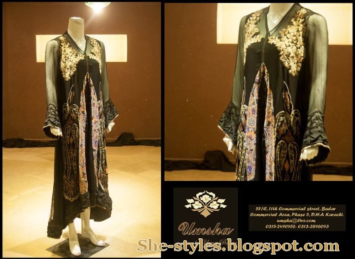 Uzma party wear collection pictures Uzma party wear collection pictures