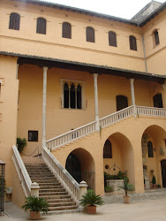 "Entrada al Palacio De los Borja",en Gandia.