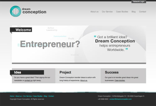 Classy & Professional Financial Web Designs