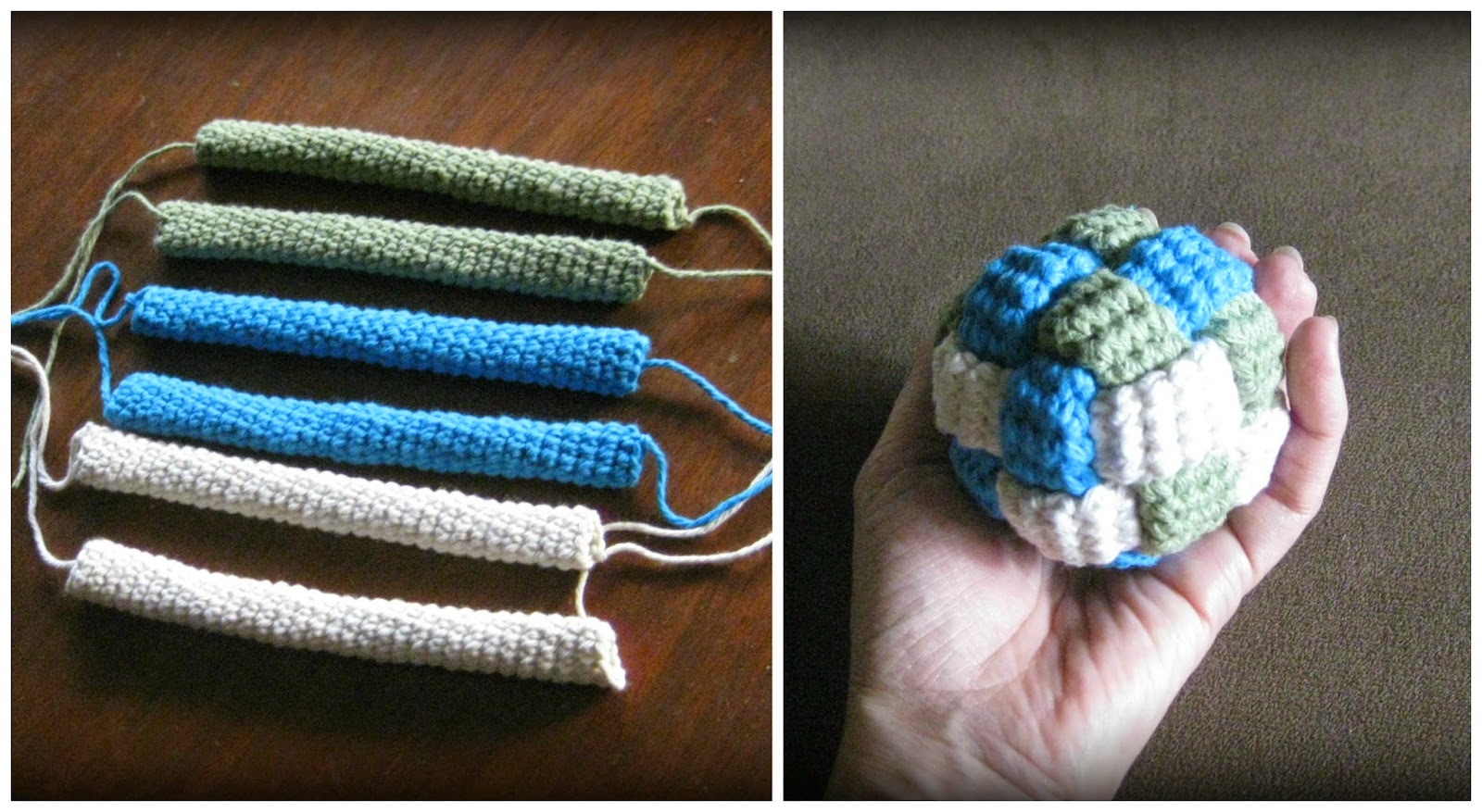 Crochet and Other Stuff Crochet a braided ball