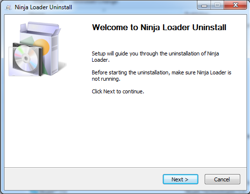 Get Rid of Ninja Loader
