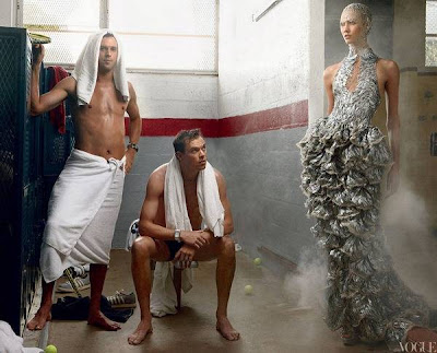 American Olympic team star for Vogue