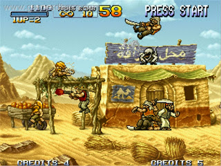 Metal Slug 2 Game For Android Free Download Attacking on enemies
