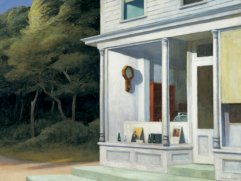 trackfindings Paintings (Edward Hopper)