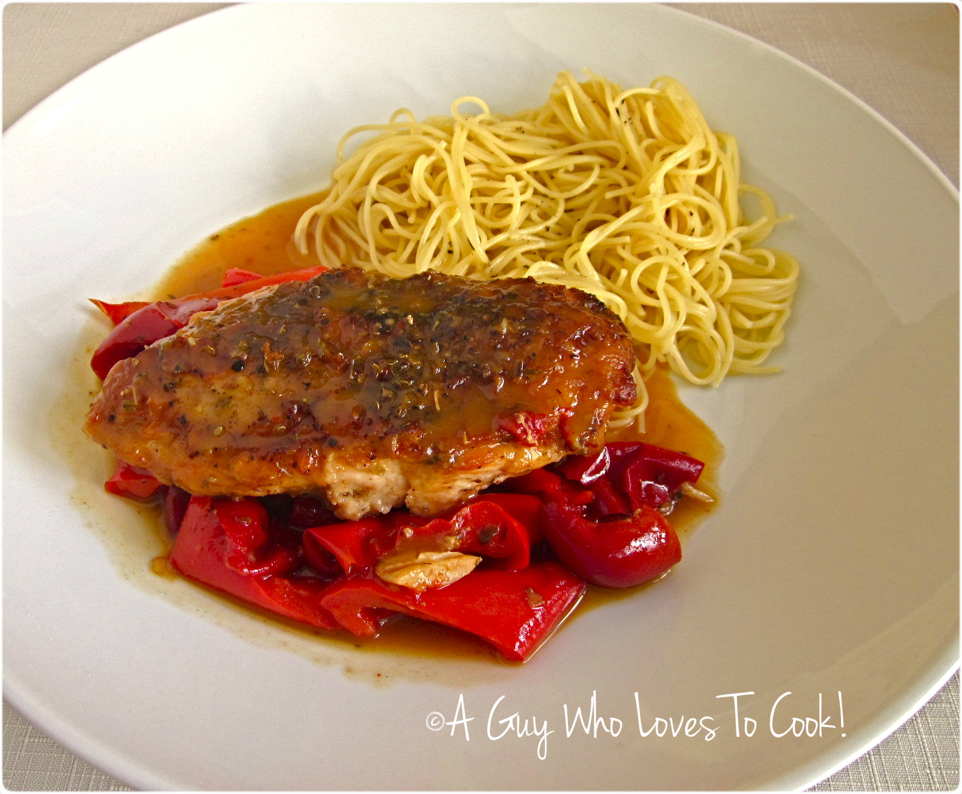 Chicken and Peppers Chicken and Peppers