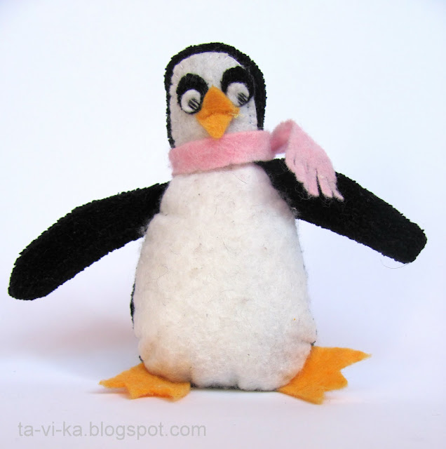 мягкая игрушка пингвин