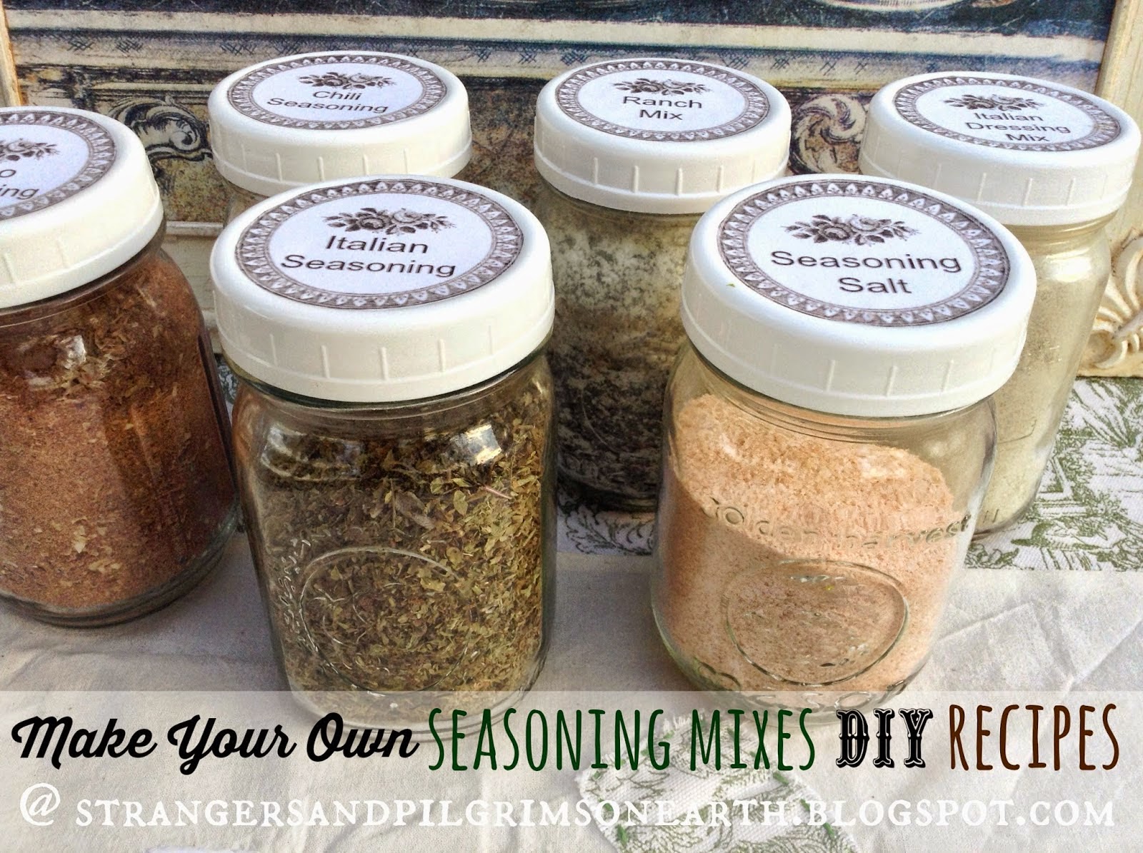 Make Your Own Seasoning Mixes DIY Kit