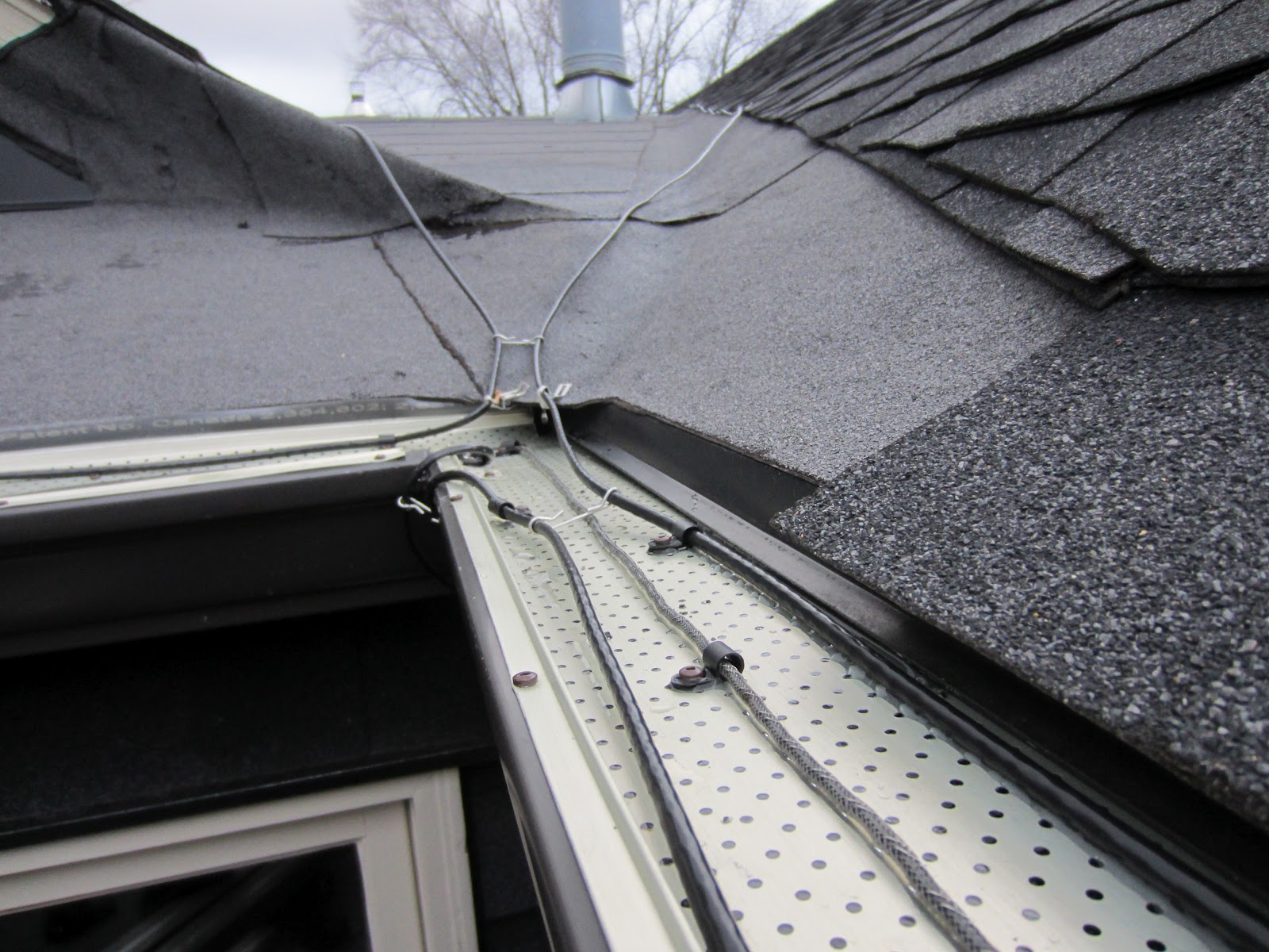 6 Inch Eavestrough and Heater Cables North Shore Eavestroughing Blog