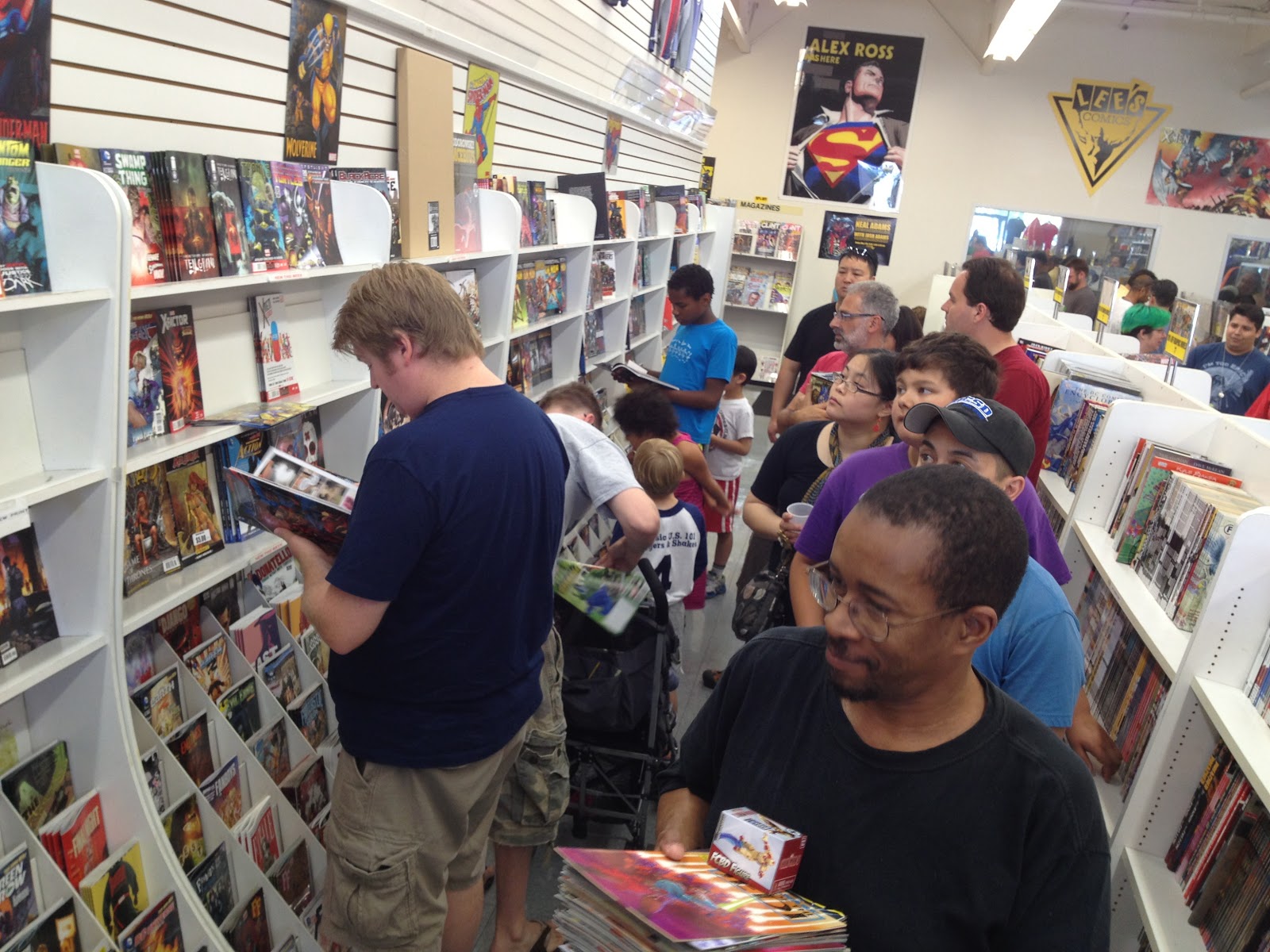 Kleefeld on Comics Bookshelves In Your LCS