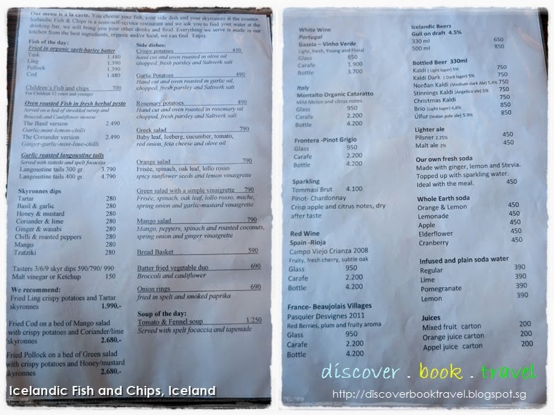 Restaurant Review Icelandic Fish and Chips, Reykjavik Iceland