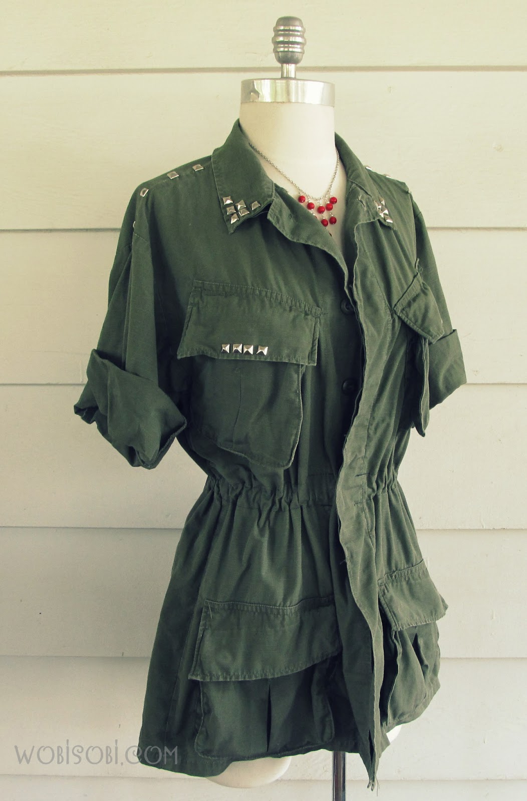 WobiSobi ReStyled Army Jacket.