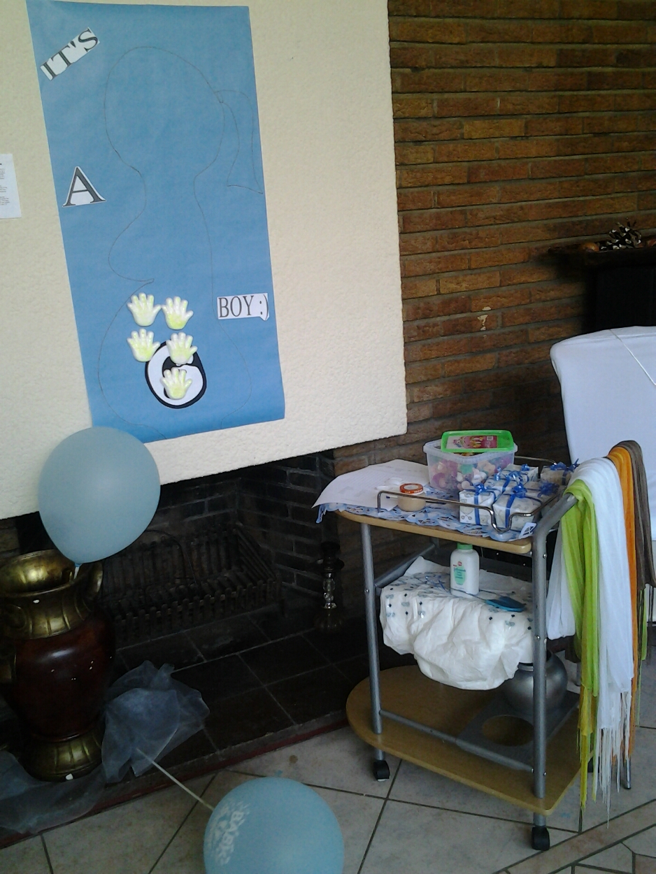 Venue and Halaal Catering for all Functions Baby Shower Boy Full Setup