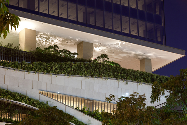 Prédio em Hong Kong tem um incrível terraço verde