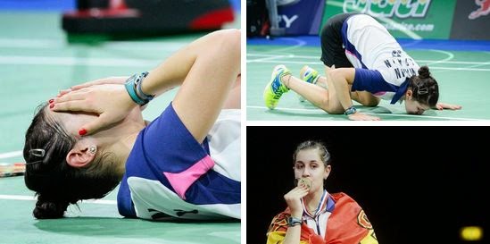 Carolina Marín, campeona mundial de bádminton
