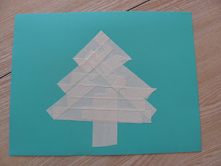 masking tape painting