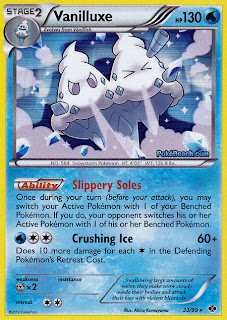 Vanilluxe Next Destinies Pokemon Card