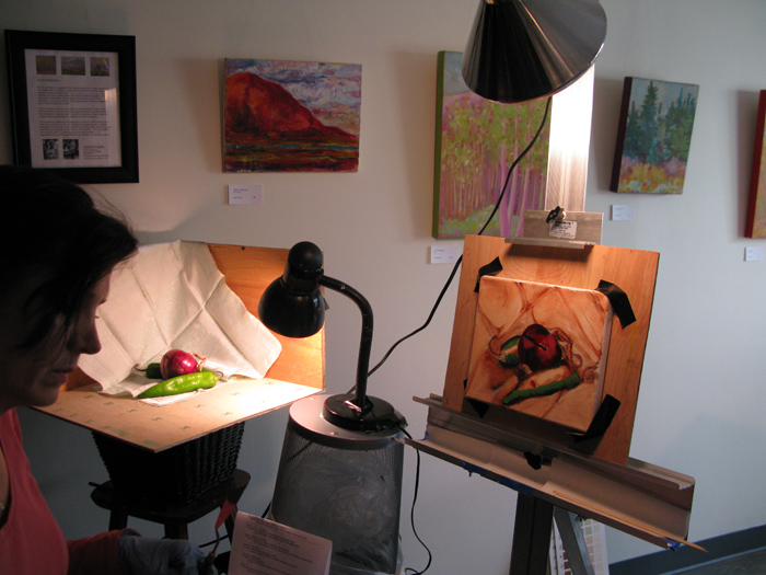 Upstairs Studio Oil Painting Classes, recent and future