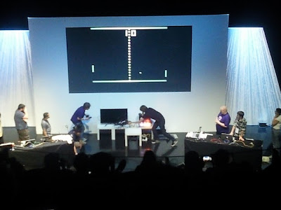 Drone Pong Live, Hacked London Drone Pong Live, Hacked London