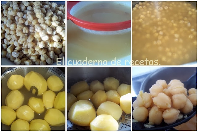 GARBANZOS EN OLLA RAPIDA garbanzos en olla rapida: