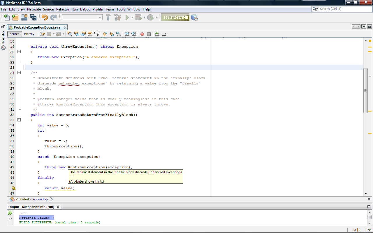 NetBeans IDE due this spring