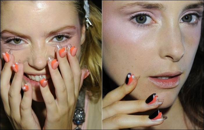 Diego Binetti Spring 2013 Hidden Pearl Nails