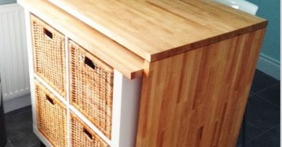 MI RINCÓN DE SUEÑOS: HACER BARRA CON ALMACENAJE PARA LA COCINA
