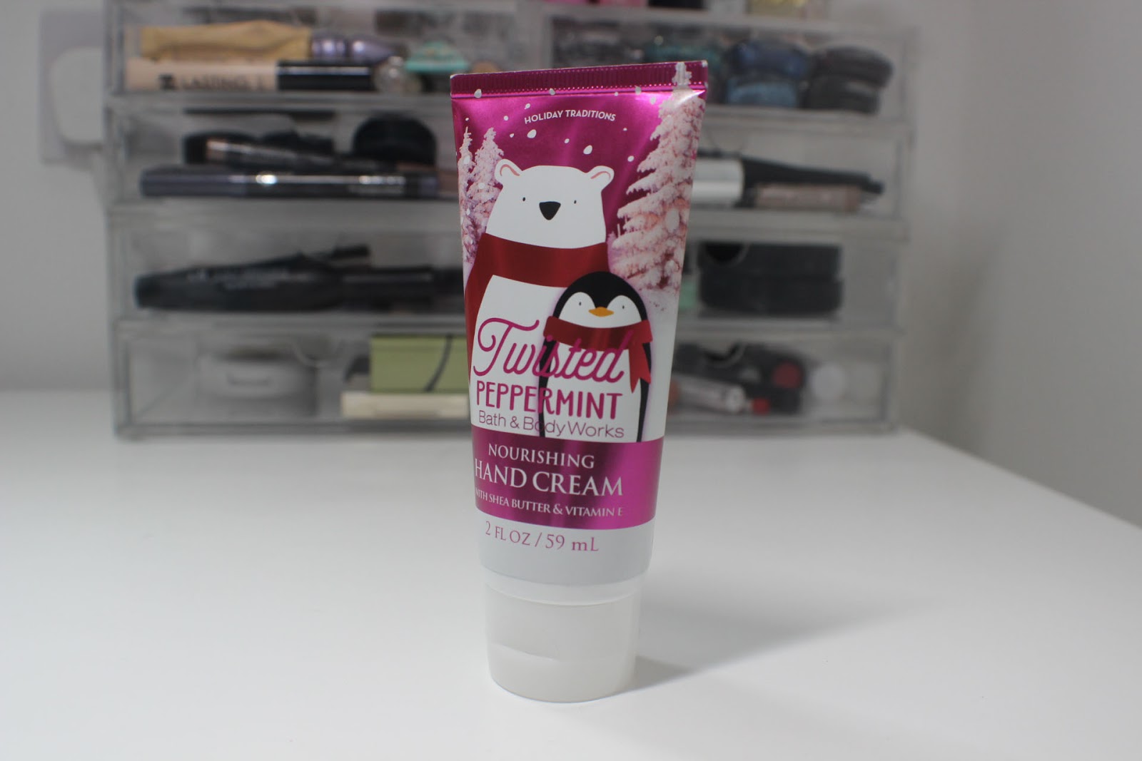 twisted peppermint hand cream