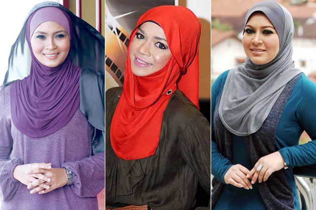 Gambar Artis Malaysia Bertudung Cun Jelita