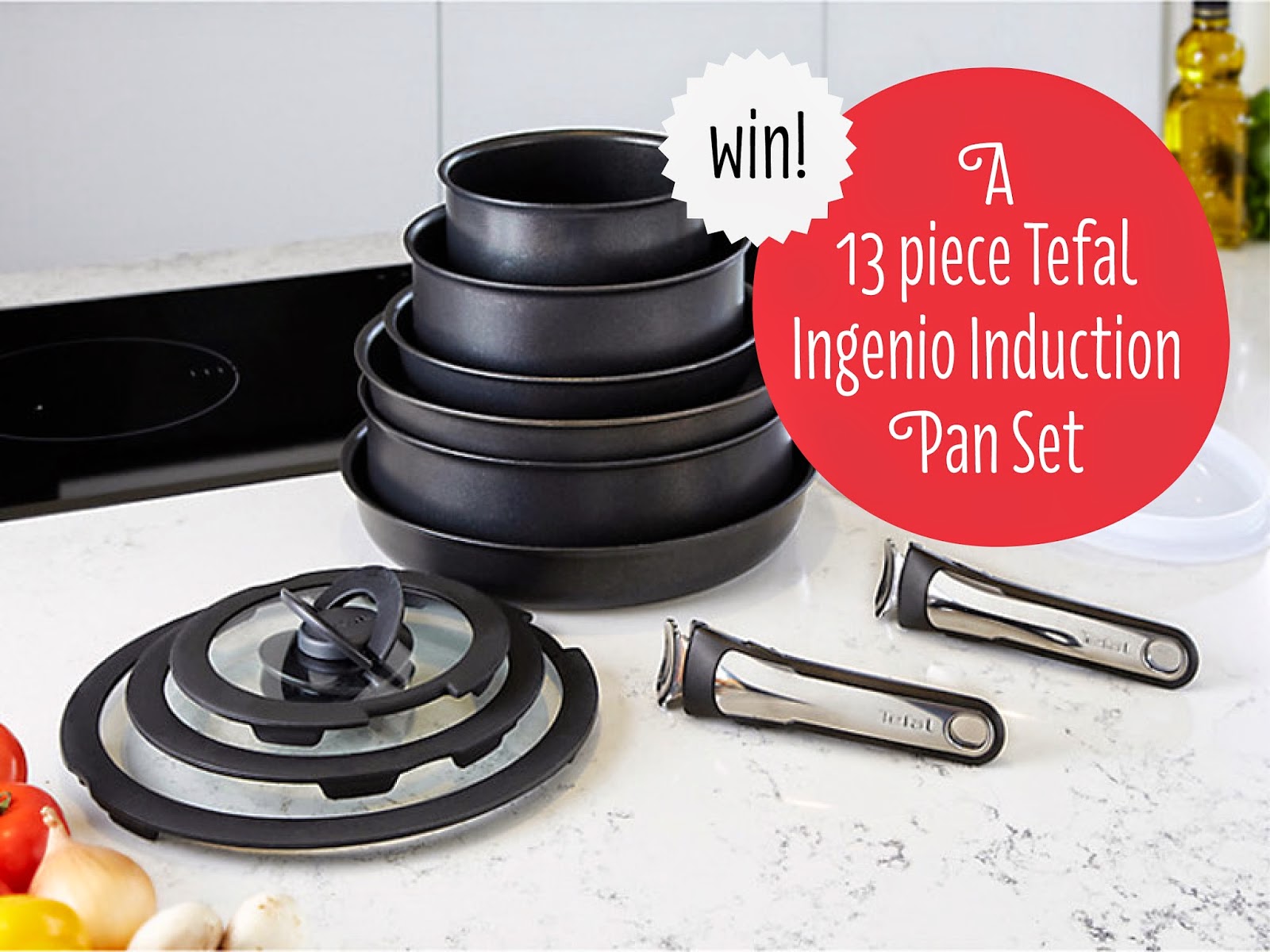 COMPETITION Win a set of Tefal Ingenio Induction pans worth £250 The