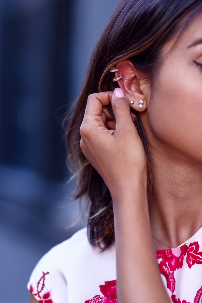 NIALAYA Skyfall collection gold jewel ear cuff NIALAYA Skyfall collection gold jewel ear cuff