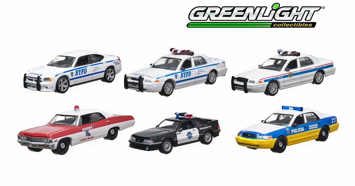 Greenlight Hot Pursuit 1993 Ford Crown Victoria New York Police NYPD