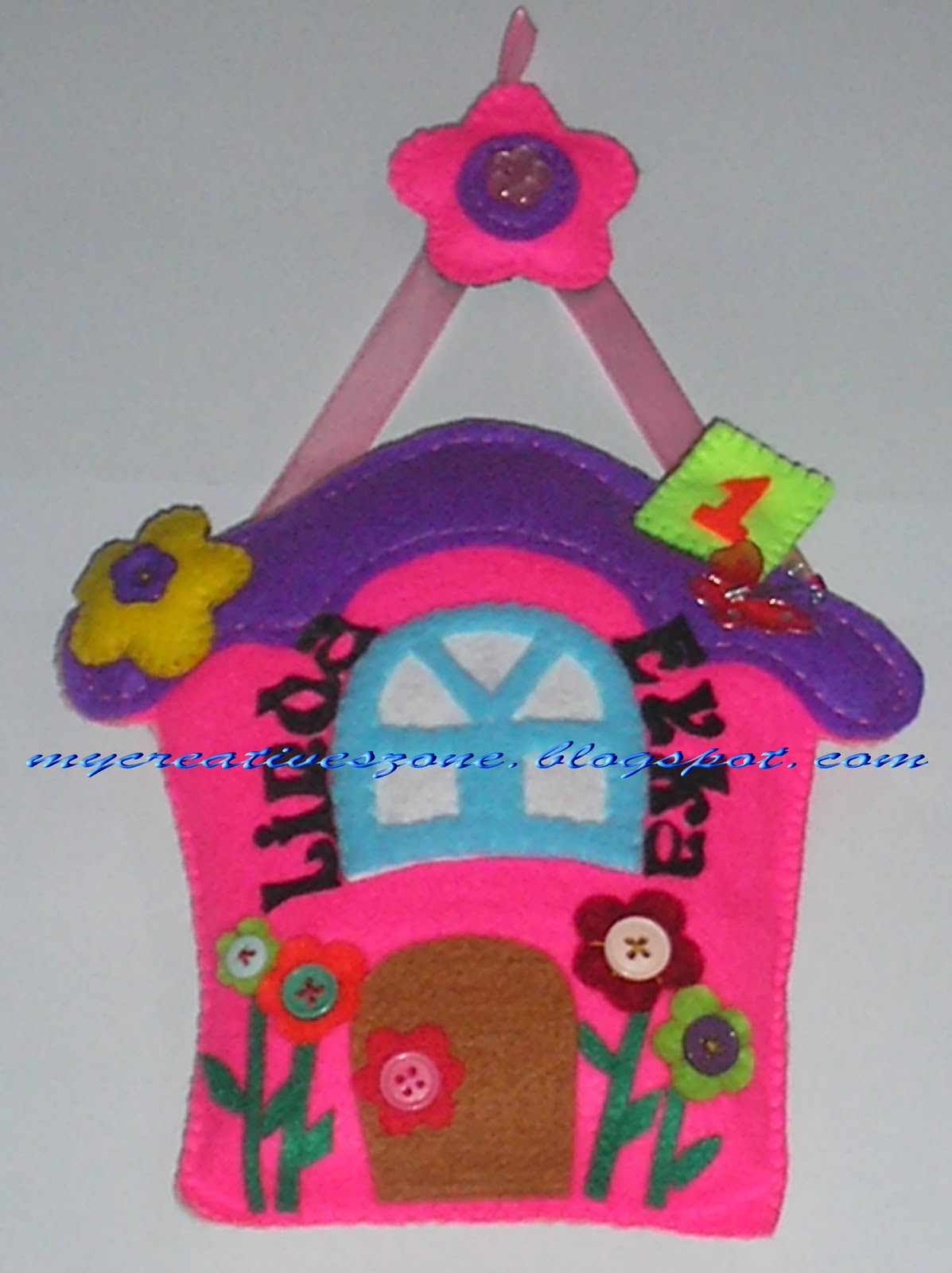 My Creatives Zone Felt Craft Door Hanger