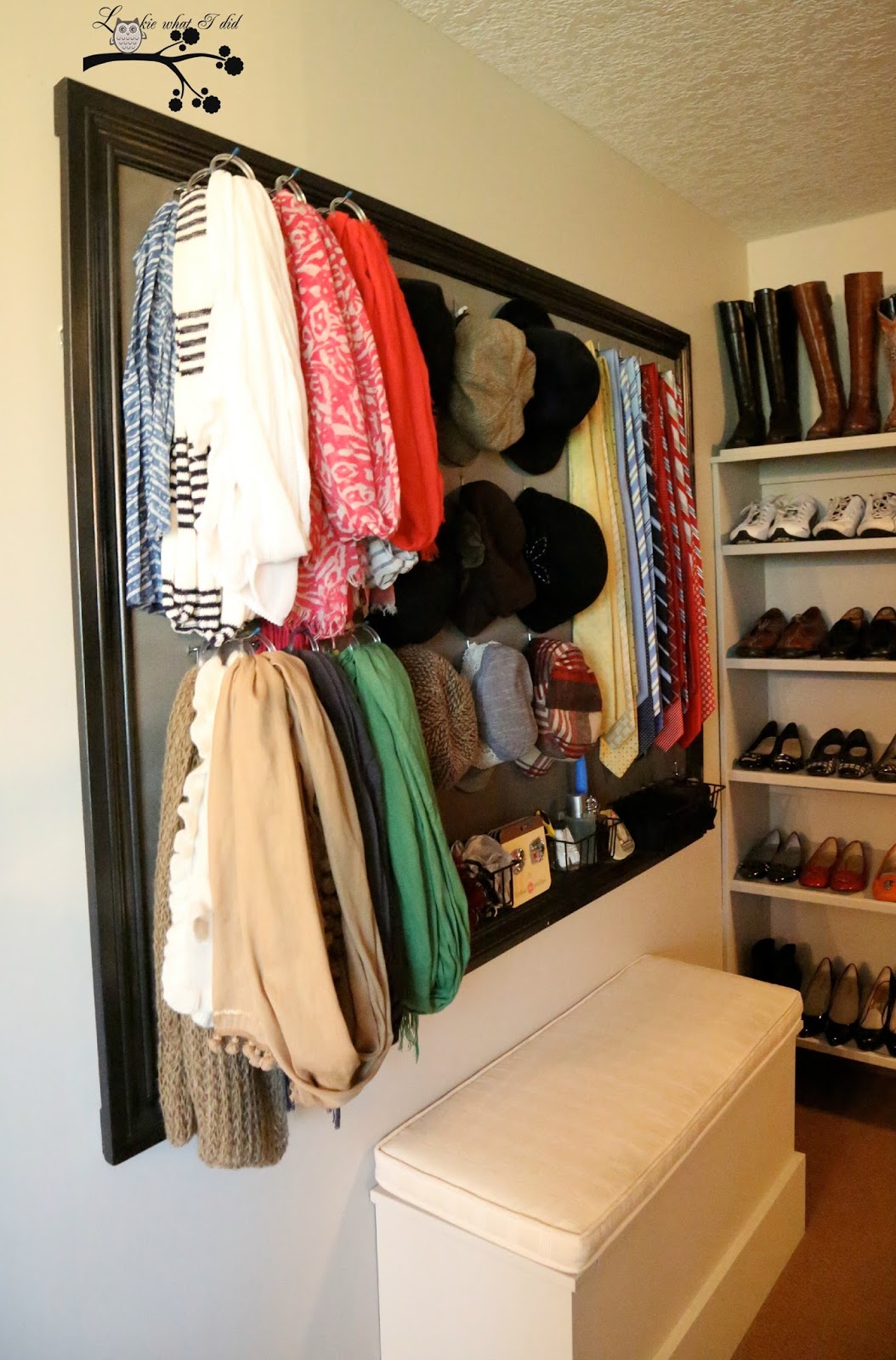 Lookie What I Did His and Her Closet Organizer