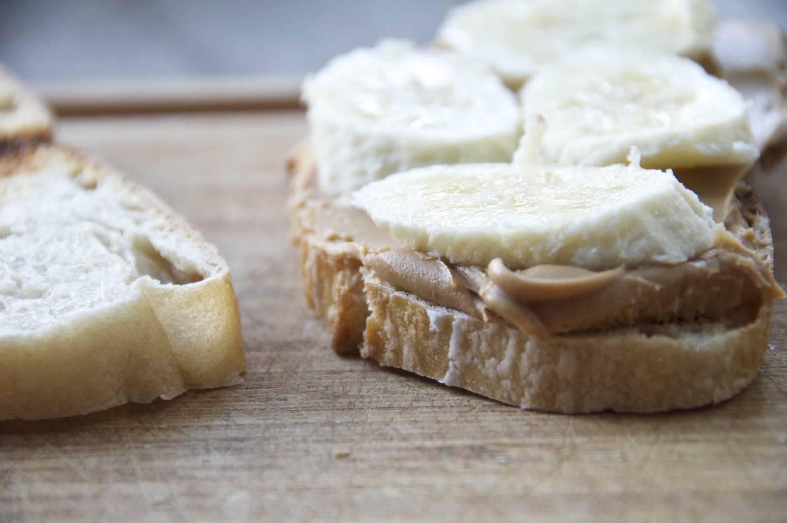 see you in the morning peanut butter banana bacon & honey a sandwich