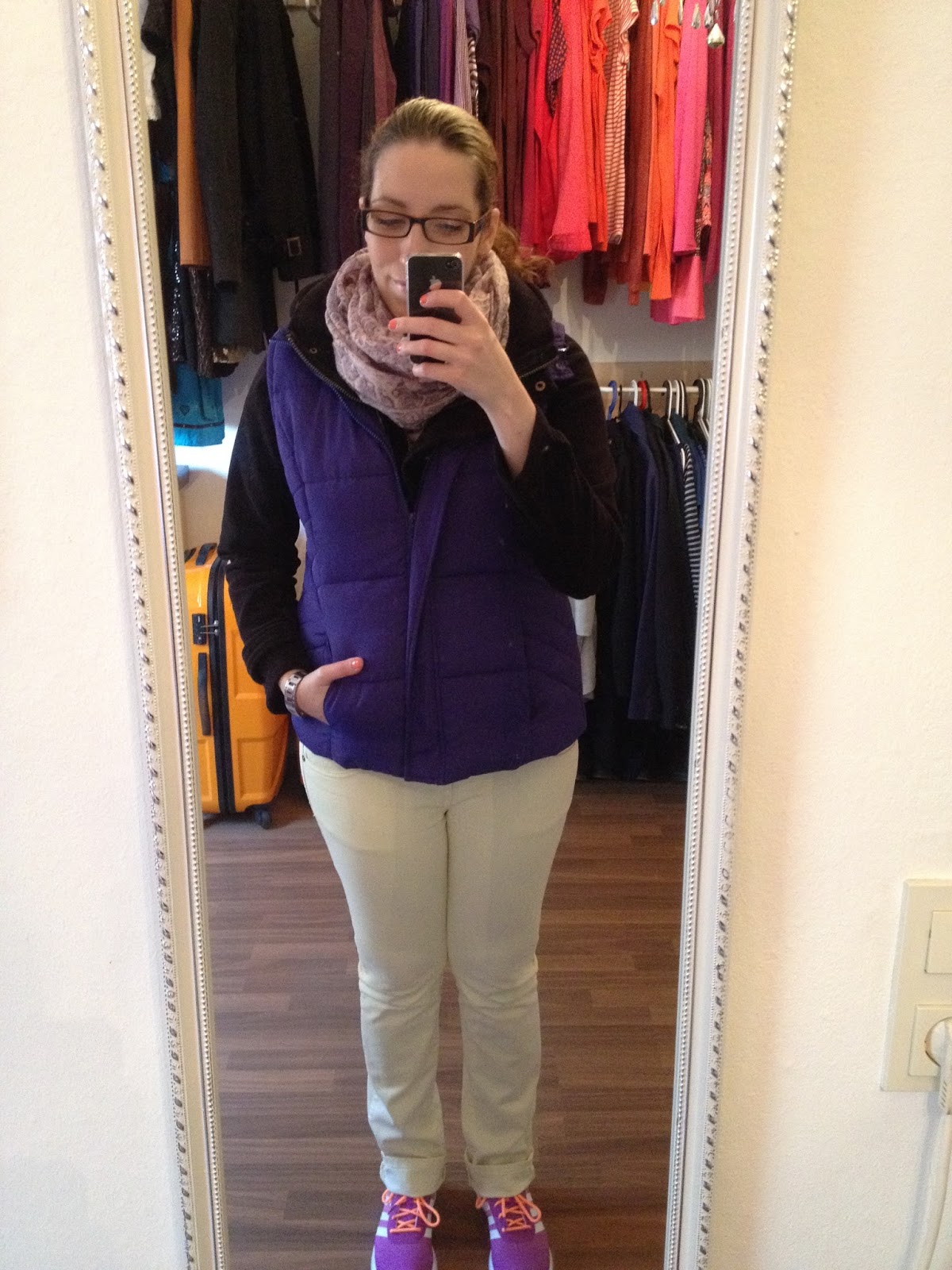 Christysworld beauty, fashion, lifestyle & more: ootd: der "ich ... Was für farbe passt zu lila