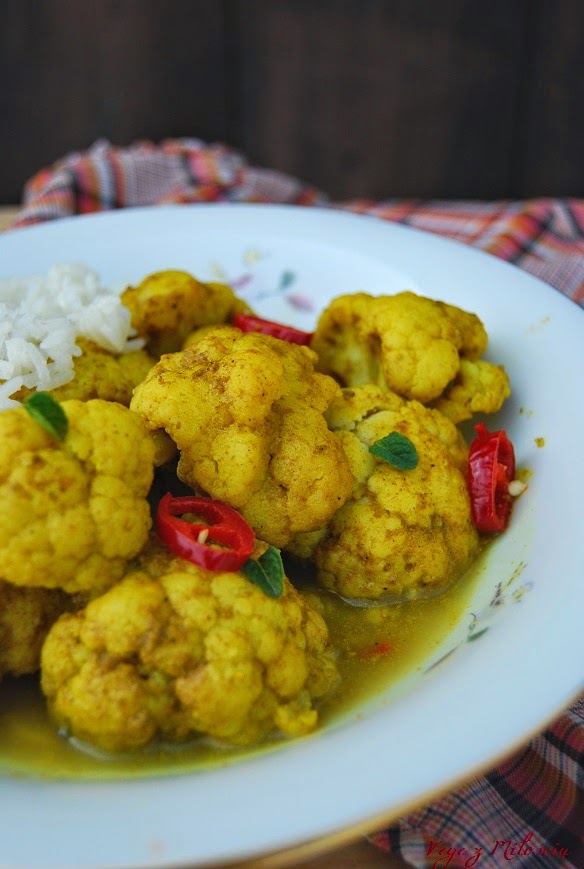 Curry z kalafiora Vege z Miłością