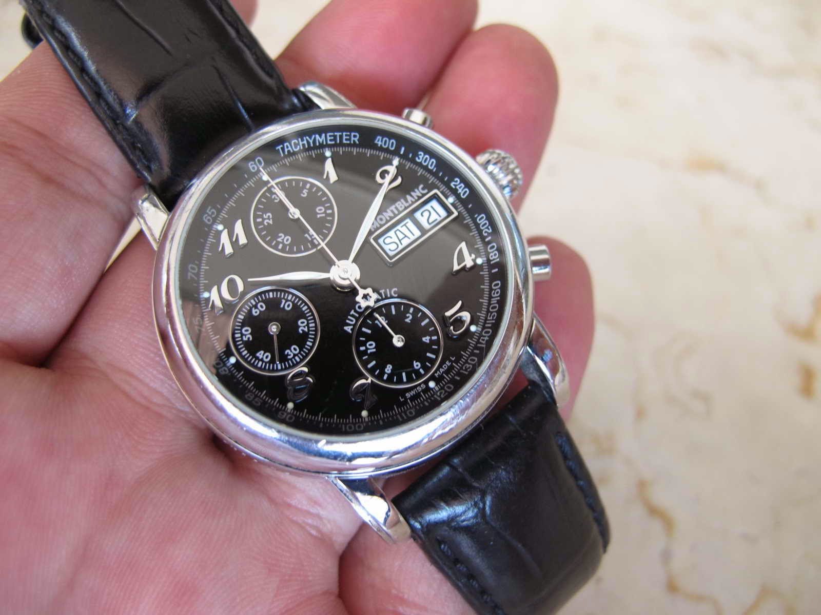 harga jam montblanc chronograph