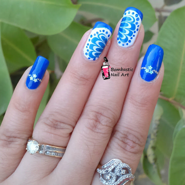 dry water marble nail art bombastic